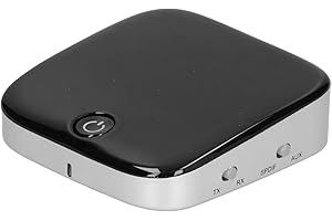 BONKZEBU BTI-029 Wireless 5.0 Adapter, Dual Mode Transmitter and Receiver, Lightweight ABS Material, Great for Home or OntheG