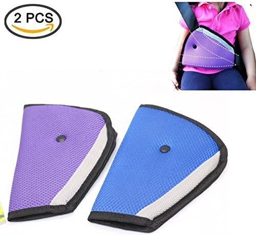 2 pcs Auto Pillow Car Safety Belt Protect, Shoulder Pad, Adjust Vehicle Seat Belt Cushion for Kids