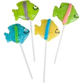Rhode Island Novelty Tropical Fish Lollipops (1 dz)