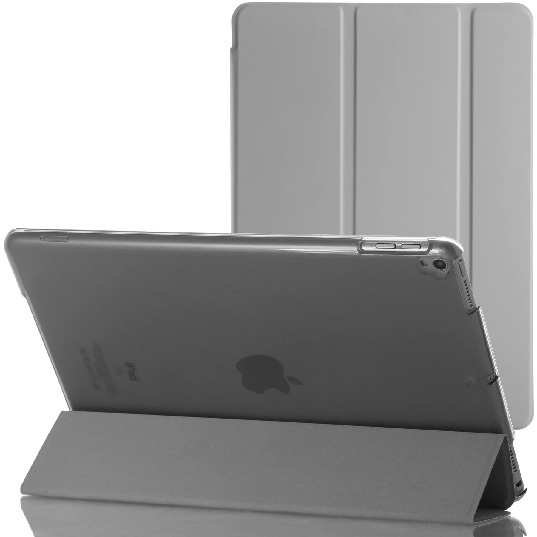 Slim Smart Stand Case Magnetic Cover For Apple iPad10.2 7th Generation (Model A2200, A2198, A2232) Smart Case with Automatic Magnetic Wake/Sleep (Grey)
