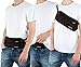 Money Belt & Passport Holder for Travel (Black) - Secure RFID Blocking Travel Wallet for Men and Women Hidden