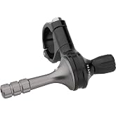 Wolf Tooth Components Remote 360 Silver, Bar Clamp | Wolf Tooth ReMote 360 Dropper Post Remote - Versatile Bar Clamp, 360 Adjustability