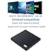 USB External DVD Combo CD-RW Burner Drive For Windows 98/ SE /ME / 2000 / XP / Vista / Win 7/ Win 8,Ultra Notebook PC Desktop Computer,No need to Install Driver With CD,Plug and Play, Black (CD-RW)