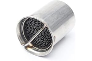 CHANGCHENG Exhaust Baffle Silencer Exhaust DB Killer Silencer Muffler Fit for 2 inch Motorcycle Exhaust Pipe