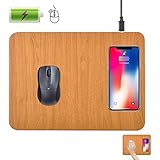 Wireless Charging Mouse Pad,QI Wireless Fast Charging Pad Station Mat 5 W for Galaxy Note 8 S8 S8 Plus S7 Edge S7 S6 Edge Plus Note 5,Standard Charge for iPhone X iPhone 8 - AC Adapter Not Included