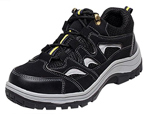Optimal Men's Safety Shoes Work Shoes Comp Steel Toe Shoes