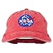 NASA Insignia Embroidered Pigment Dyed Cap - Red OSFM