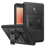 MoKo Samsung Galaxy Tab A 8.0 2017 Case, [Heavy Duty] Full Body Rugged Cover with Built-in Screen Protector for Galaxy Tab A 8.0 (SM-T380/T385) 2017 Release(NOT FIT 2015 Tab A 8.0 SM-T350/P350), BLACK