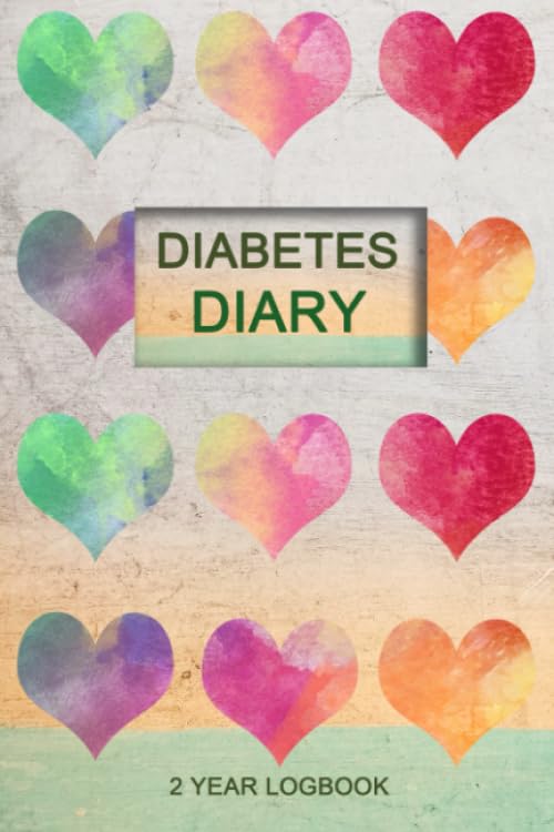 Diabetes Diary: Professional Glucose Monitoring - 2 Year Diary - Daily Record of your Blood Sugar Levels (before & after meals + bedtime).