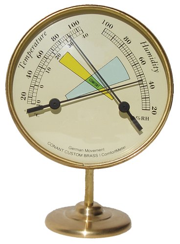 Conant custom brass comf1 comfortmeter temperature and …