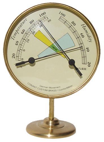 Conant Custom Brass COMF1 ComfortMeter Temperature and Humidity Control