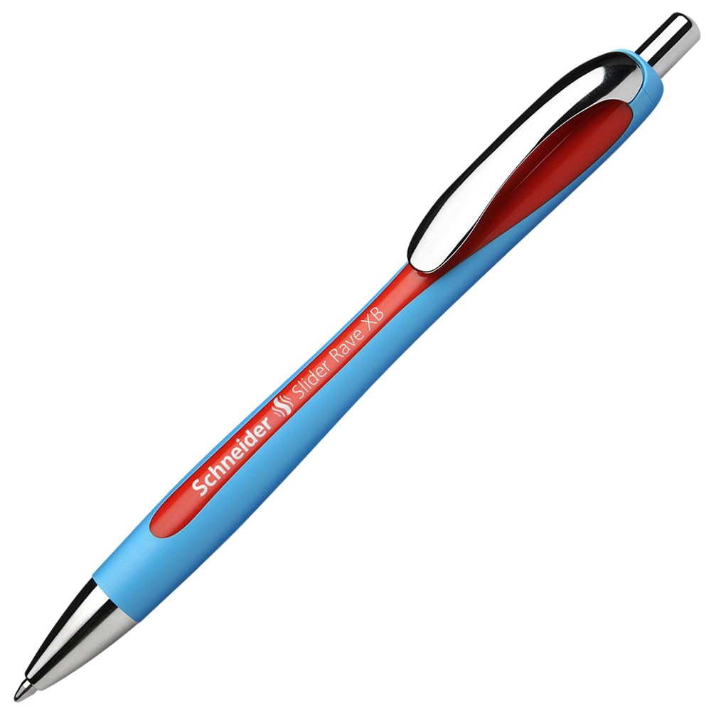 Schneider Slider Rave Ballpoint Pen - Red (one pen)