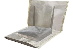 Amradield WiFi Router Cover 13.8" x15.7" EMF RF Radiation Shielding Cover Blocking Wireless Router Radiation Guard Protective Cover Reduce electromagnetic Field Exposure Stay Connected wirelessly