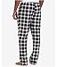 Nautica Men's Cozy Fleece Plaid, Black, Medium