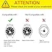 Fintie for Galaxy Watch 42mm / Galaxy Watch Active 40mm Bands - Milanese Loop Stainless Steel Metal Replacement Strap Bracelet w/Magnet Lock, Also Compatible Samsung Gear Sport Smartwatch, Black