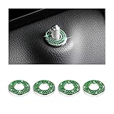 4PCS Bling Inner Car Door Lock Cover