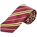 Joy day Cosplay Tie for Harry Costume Accessories Necktie for Dress Up Party Halloween Favors for Kids (Red)