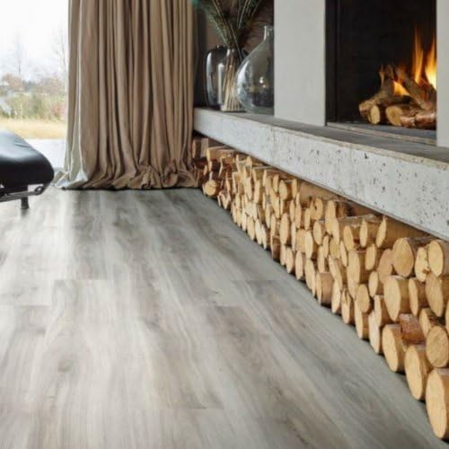 Woodclick Luxury Click Vinyl Flooring Grey Wood Effect LVT Planks - Nymans (1.76m2 Pack)
