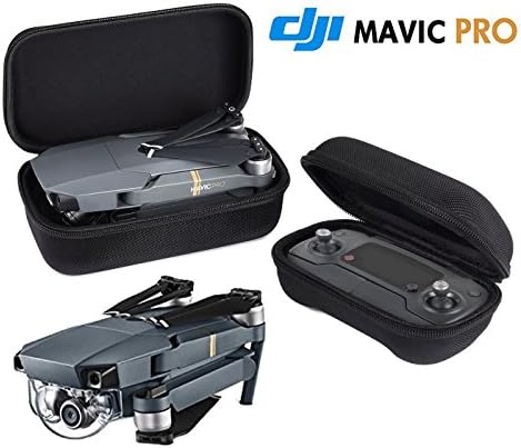 Mavic Pro Carrying Case Bag,IRUIS Foldable Portable Drone Body Cases and Remote Controller Transmitter Bag Hardshell Housing Bag Storage Box Case for DJI MAVIC PRO