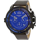 Diesel Men's 'Deadeye' Quartz Stainless Steel and Leather Casual Watch, Color Brown (Model: DZ4405)