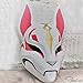 Ginkago Fortnite Plastic Fox Drift Mask Helmet Halloween Latex Costumes for Adult Kids Game