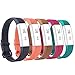 HONECUMI Color Bands Replacement Accessory Wristband for Fitbit Alta/Alta HR