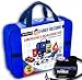 Car Emergency Kit First Aid Kit - Premium, Heavy Duty Car Roadside Emergency Kit - Jumper Cables, Portable Air Compressor, Tow Strap, Tire Pressure Gauge, Headlamp - Car Accessories for Women and Men primary