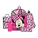 Disney Minnie Mouse Pink Backpack Back to School 5 Piece Essentials Set