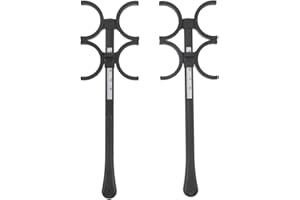 Hemoton 2pcs Glasses Accessories Optical Flipper,Optometry Plastic Flip,Chain Optometry EquipmentsVision Flipper,Flippers Optometry,Trial Lens Optometry Instrument Flip,Lens Tools for Eye Glasses