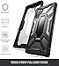 Poetic Galaxy Note 10 Case, Premium Hybrid Protective Clear Bumper Cover, Rugged Lightweight, Military Grade Drop Tested, Affinity Series, for Samsung Galaxy Note 10, Frost Clear/Black