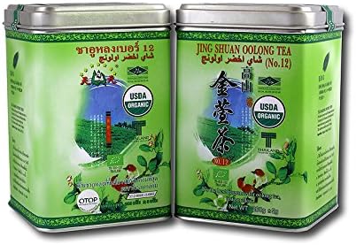 Thai Tea Suwirun ,Jing Shuan Oolong Tea Organic (No 12) 200 G.