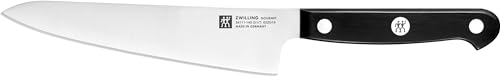 ZWILLING Gourmet Kochmesser Compact, 14 cm, Rostfreier Spezialstahl, Ergonomischer Kunststoff-Griff, Schwarz - Made in Germany