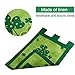 KUUQA Happy St. Patrick's Day Garden Flag Decorative Clovers Irish Green Shamrocks 12 x 18 Inches for Garden and Home Decorations