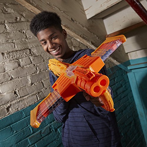 Double-Dealer-Nerf-Doomlands-Toy-Blaster-with-Two-12-Dart-Clips-24-Official-Elite-Darts-Amazon-Exclusive