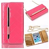 iPhone 7 Carrying Cases Wallet,Yuncase Pouch Holster with Magnetic Closure Wallet [Card/Cash Slots] Protective Flip Stand for iPhone 7