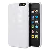 Amazon Fire Phone Case, Cimo [Dot] Premium Slim TPU Flexible Soft Case for Amazon Fire Phone (2014) - White