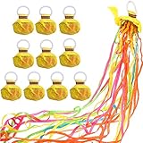 10 Pieces Throw Streamers Party Streamers for Birthday Wedding Graduation Party Favors Shows