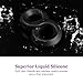 Utimi Stretchy Cock Ring Silicone Love Rings Basic Penis Rings, Black