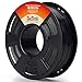 Black 3D Printer Filament PLA 1.75mm - 1KG Spool (2.2 lbs) - Dimensional Accuracy of +/- 0.05mm