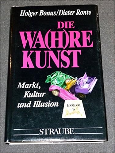 Die Wa H Re Kunst Markt Kultur Und Illusion Amazon De Bonus Holger Und Dieter Ronte Bucher