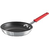 Tramontina Professional 8-Inch Non Stick Small Frying Pan, Heavy-Gauge Aluminum Skillet with Reinforced Nonstick Coating, Red