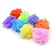 Mesh Pouf Bath Sponge with Loop - Mini Shower Loofahs,Long Lasting Bathing Exfoliator (Multi- Color,8 Pack)