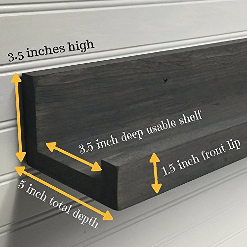 Picture ledge shelf,12-60" long, rustic wooden wall shelf, rustic floating shelf, rustic country home decor, decorative wall shelf, book shelf, photo display shelf