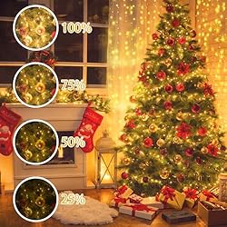 ROADAYLY Outdoor Christmas String Lights 1000 LED