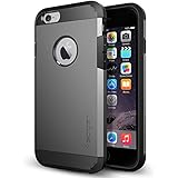 iPhone 6 Case, Spigen&reg; [Tough Armor] Heavy Duty [Gunmetal] Dual Layer EXTREME Protection Cover Heavy Duty Case for iPhone 6 (2014) - Gunmetal (SGP11022)