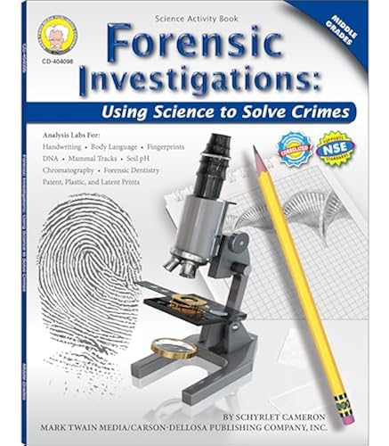 Mark Twain Forensic Investigations Workbook, Using Science to Solve ...