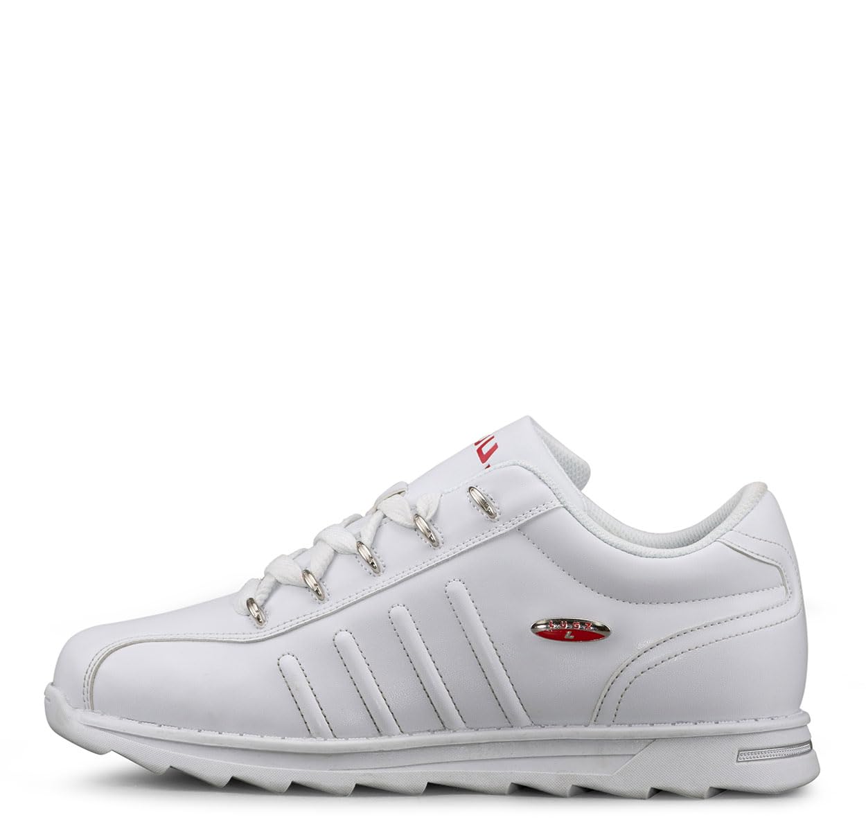 Lugz Men’s Changeover II Fashion Sneaker, White/Mars red, 9 D US