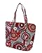Belvah Quilted Floral Paisley Large Tote Bag (J2)