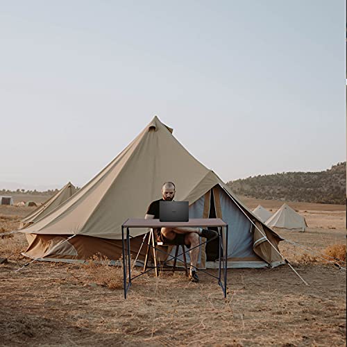 Folding Computer Desk No Assembly Required，40 Inches Study Writing Desks Tables，Simple Desks for Home Office Small Spaces