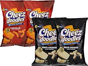 white cheddar cheese doodles